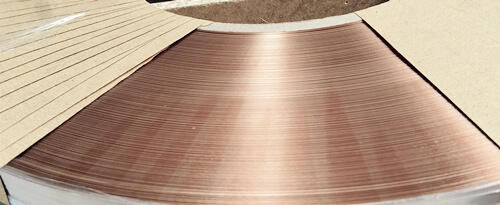 Ny forsendelse til kobberbronzestrimmel CuSn6